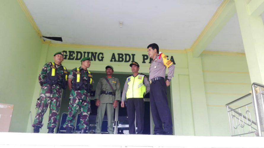 PENGAMANAN KOTAK SUARA HASIL PEMILU KADA KEC. TAMAN KOTA MADIUN