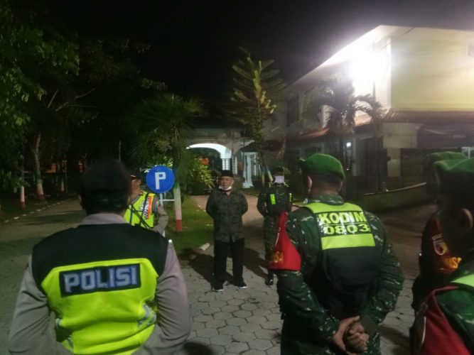 Operasi lanjutan penceghan Virus Corona bersama Tiga Pilar di wilayah Kecamatan Taman