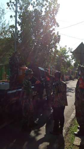 Giat Disinfektan serentak secara Nasional