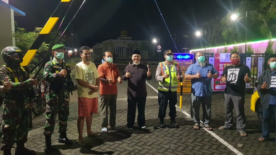 Operasi Cegah Corona bersama Tiga Pilar Kec. Taman
