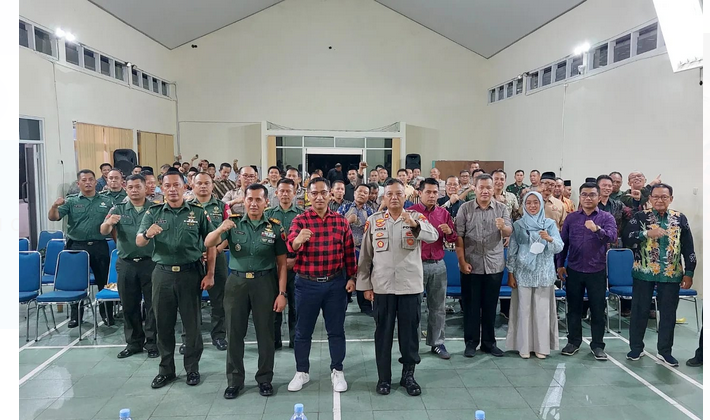 Sarasehan Bersama Tiga Pilar, Tokoh Masyarakat dan Tokoh Pemuda Kecamatan Taman