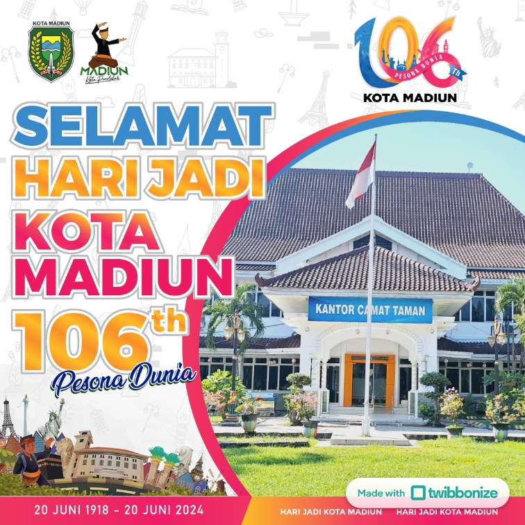 Selamat Hari Jadi Kota Madiun 106th